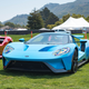 Ford GT in between a couple of Ferraris